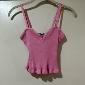Pink Zara tank